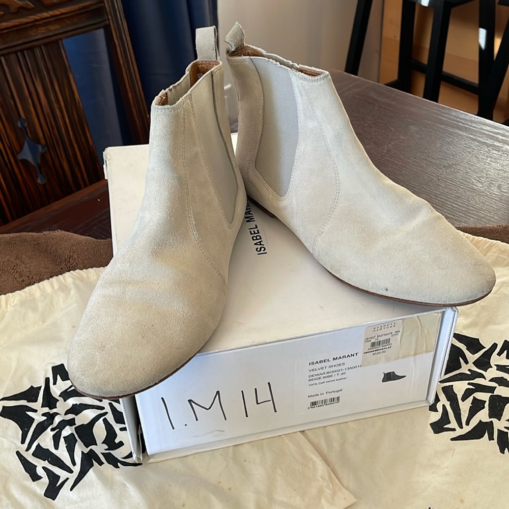 Isabel Marant Suede ankle boots in gently used condition